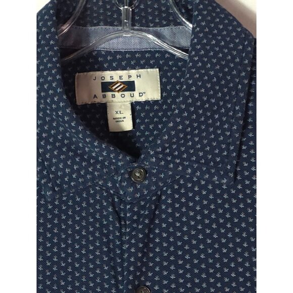 Joseph Abound Men's Dress Shirt Blue Size XL - Picture 3 of 5